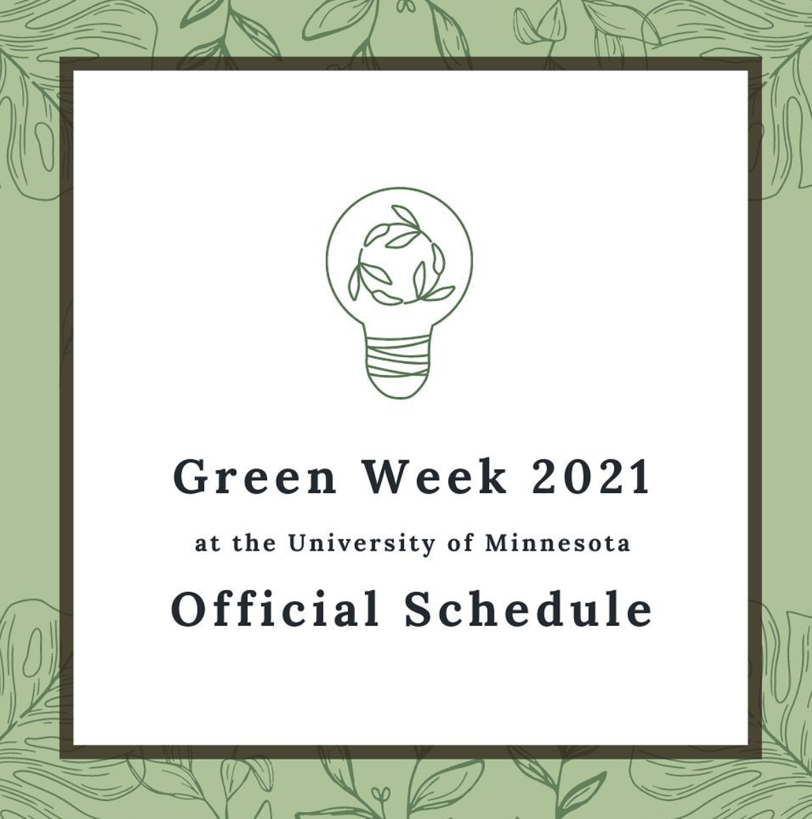 Green Week UMN 2021