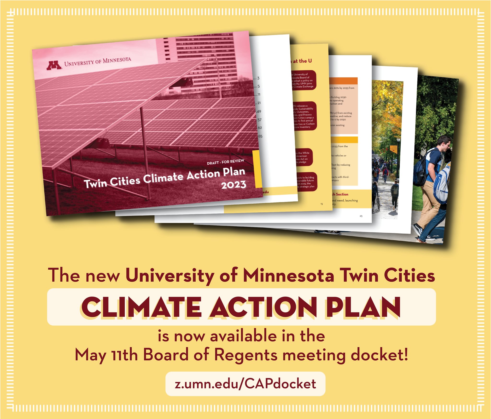 University of Minnesota Twin Cities Climate Action Plan now available 
